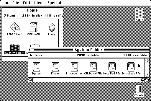 Apple Macintosh System 1